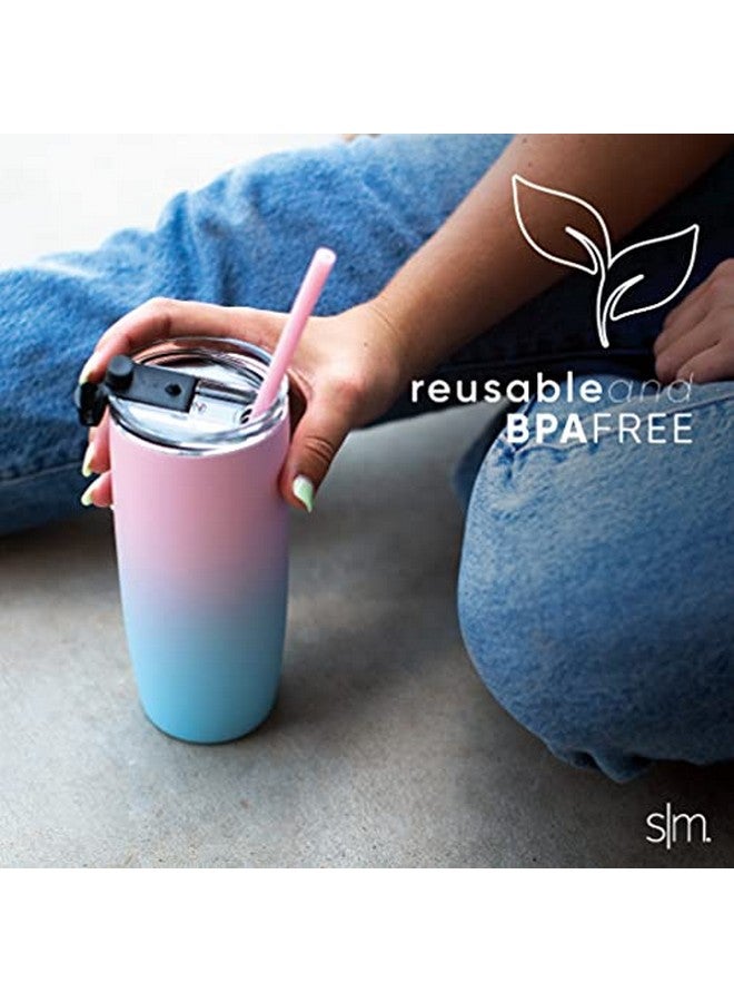 Simple Modern Simple Modern Plastic Reusable Straws | BPA Free and Waste Reducing Straw for Tumblers and Travel Mugs | Classic Collection | 12 Pack | Assortment 1 - Image 2