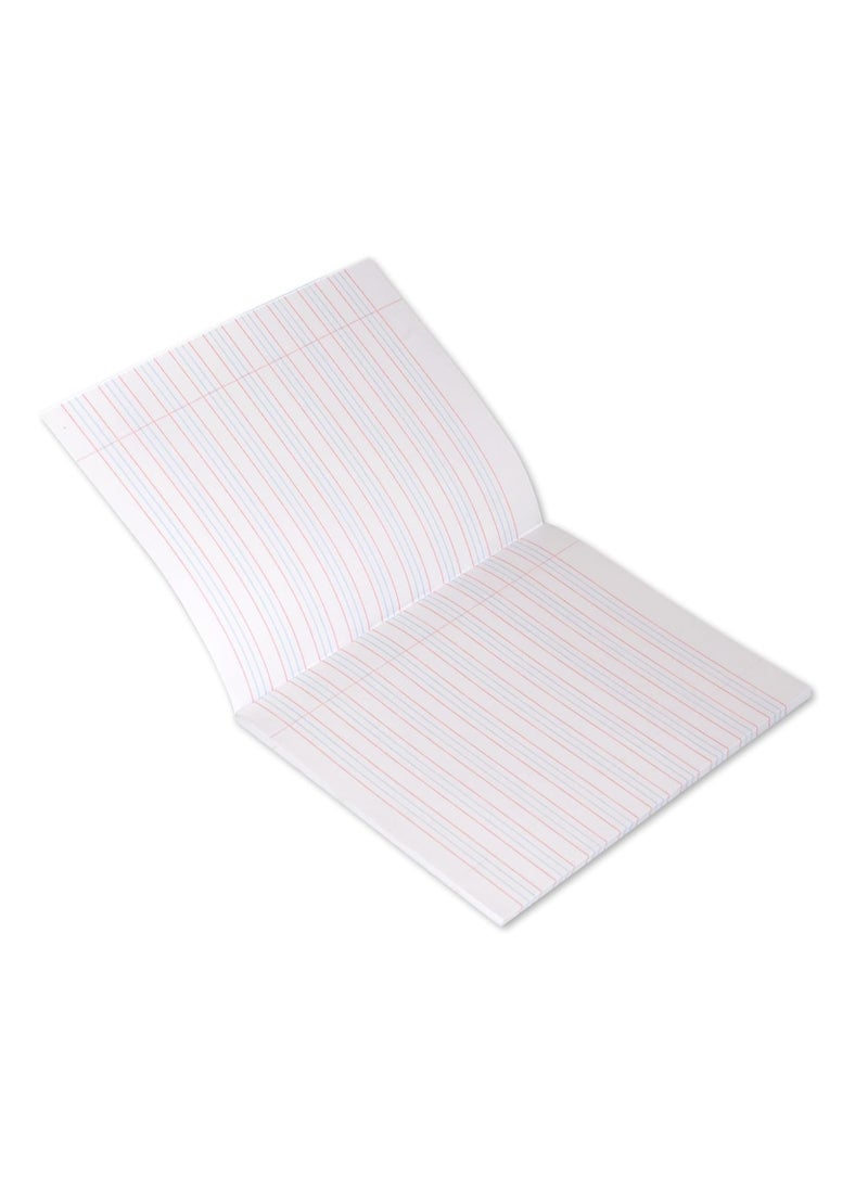 FIS - Exercise Book 12 Pack 100 Pages 4 Line With Margin FSEB4LM100N - Image 1