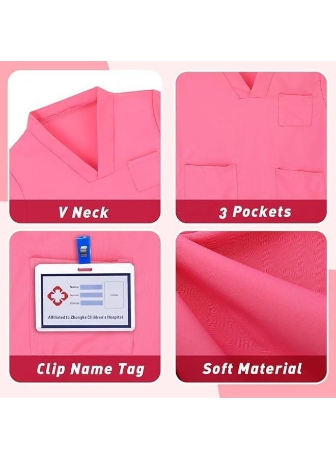 مجموعة أزياء الطبيب للأطفال، فساتين الطبيب مع سماعة طبية، أزياء ممرضة الهالوين، ملابس - Image 4