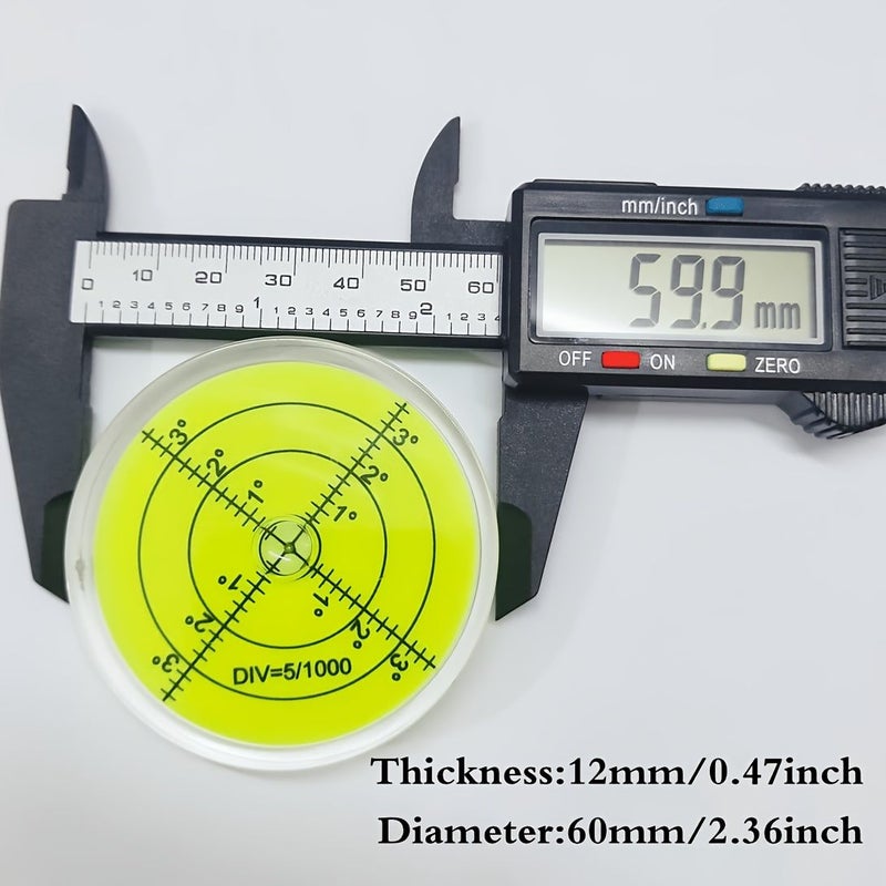 3 Pack Magnetic Bubble Level 2.4 Inch Bullseye Circular For RV Trailer - Image 3