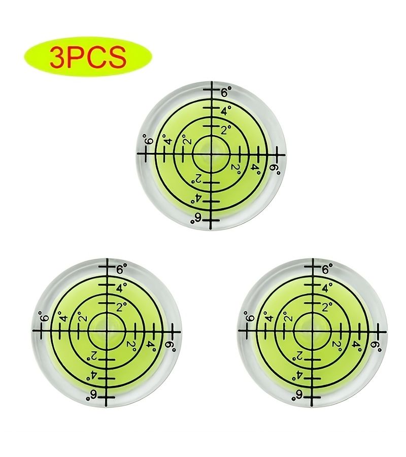 3 Pack Magnetic Bubble Level 2.4 Inch Bullseye Circular For RV Trailer - Image 5