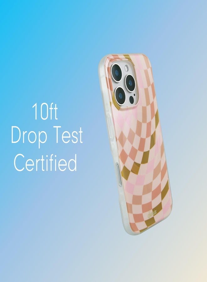 Sonix - iPhone 16 Pro Max Case, Compatible with MagSafe, 10ft Drop Tested, Neutral Plaid - Image 2