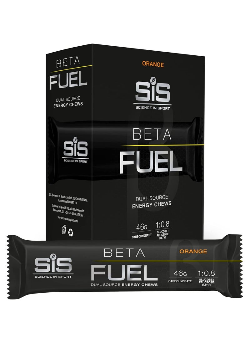 SIS Beta Fuel Dual Source Energy Chews, 46g Carbohydrate, 1:0:8 GLUCOSE FRUCTOSE RATIO  - Image 1