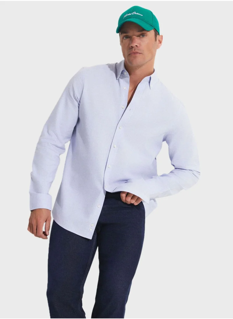 جون Essential Patterned Regular Fit  Shirt