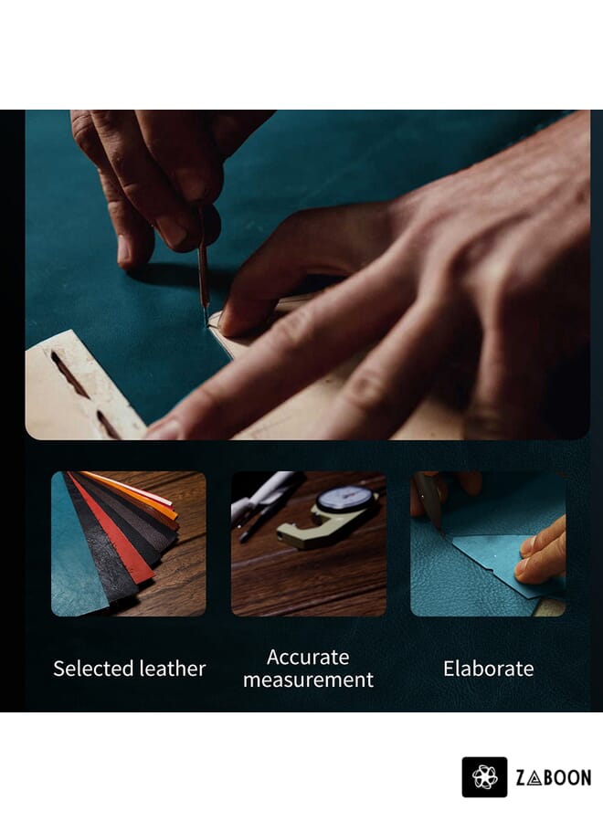 زبون جراب حماية لهاتف Honor 70، مصنوع من الجلد المغناطيسي المطلي بالكهرباء من الجانبين. - Image 3