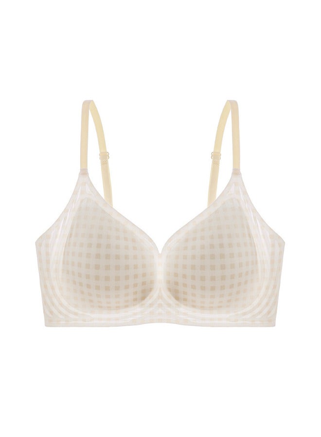 Seamless, Wire-free, Ultra-thin, Cool-feeling, Small-breasted Push-up, Soft Support, Anti-sagging, V Neck, Breathable Spaghetti Strap Vest Intimates