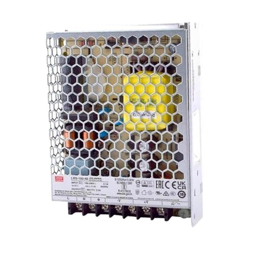 Mean Well Original LRS-100-48 48V 2.3A meanwell LRS-100 48V 110.4W Single Output Switching Power Supply - Image 1