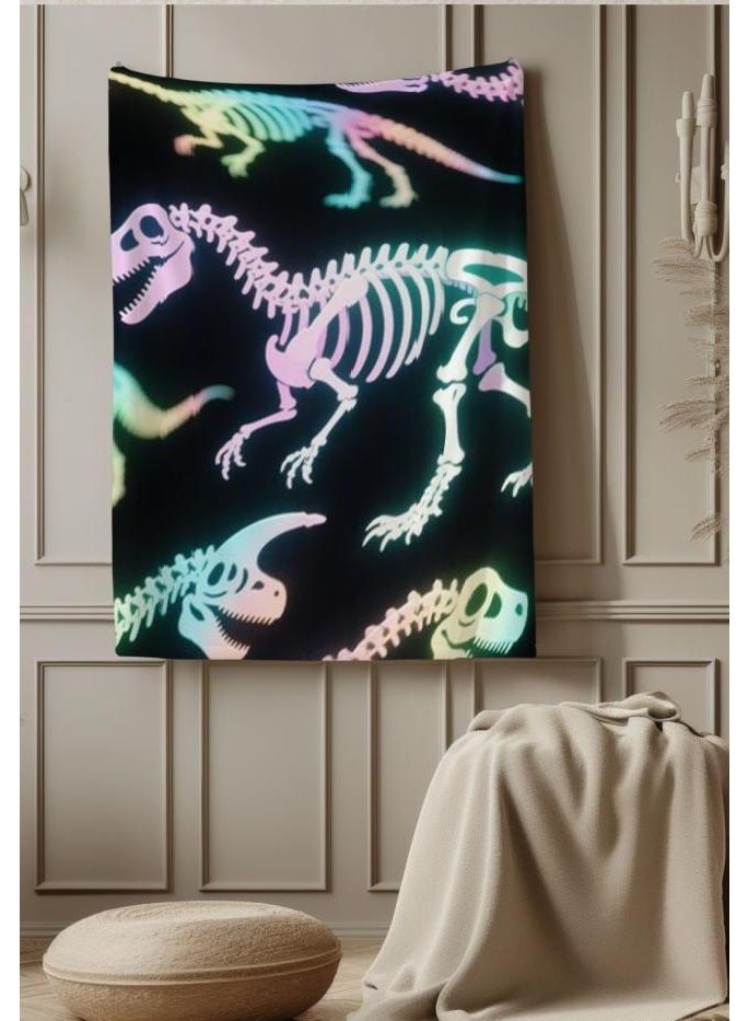 general Children's or student cartoon flannel thin blanket (warm and comfortable, suitable for sleep, games) 100cm*150cm - 606 - Image 1