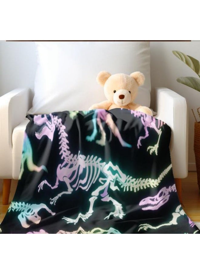 general Children's or student cartoon flannel thin blanket (warm and comfortable, suitable for sleep, games) 100cm*150cm - 606 - Image 3