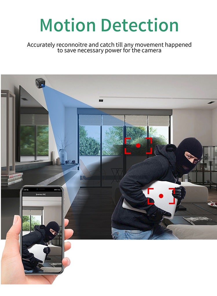 GULFLINK Mini Wi-Fi Camera K13 Small Cameras Micro Voice Video Wireless Mini Camcorder  - Image 5