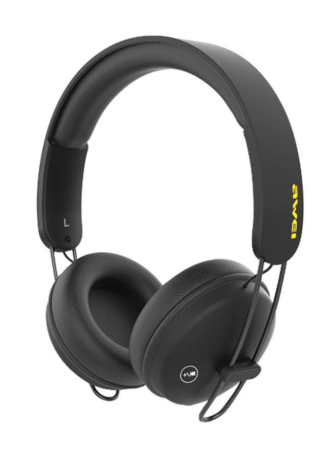 NIBEMINENT Foldable Wireless Bluetooth Headset Black