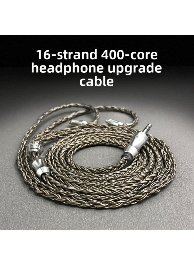 Waist 16-strand Silver-plated Earphone Upgrade Mmcx/2pin 0.78/0.75/ie400/a2dc/2.5/4.4-Color:Copper And Silver Mixed 16 Wires-Length:Verston Series Pins - Image 2