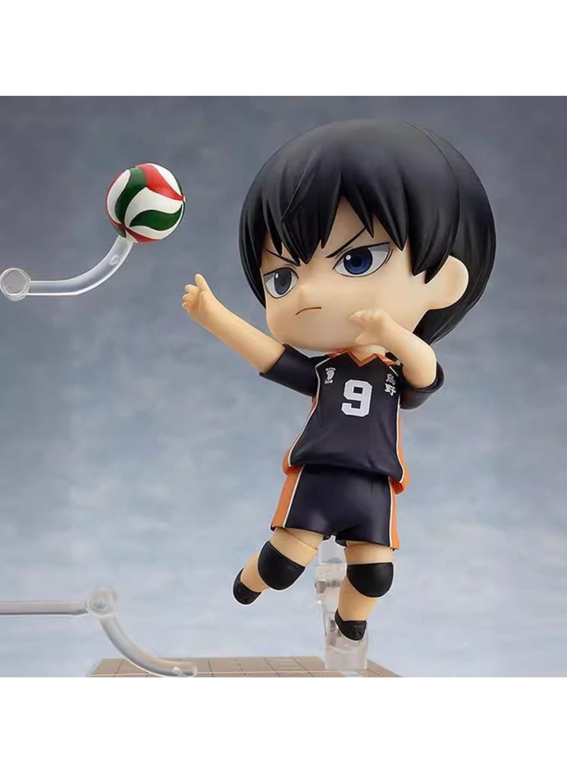 general Volleyball Junior No. 9 Q version clay, Yingshan Feixiong 489 #movable face-changing boxed doll to give gifts to fans and friends (10cm) - Image 2