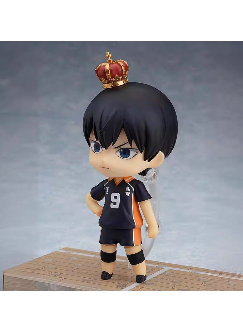 general Volleyball Junior No. 9 Q version clay, Yingshan Feixiong 489 #movable face-changing boxed doll to give gifts to fans and friends (10cm) - Image 3