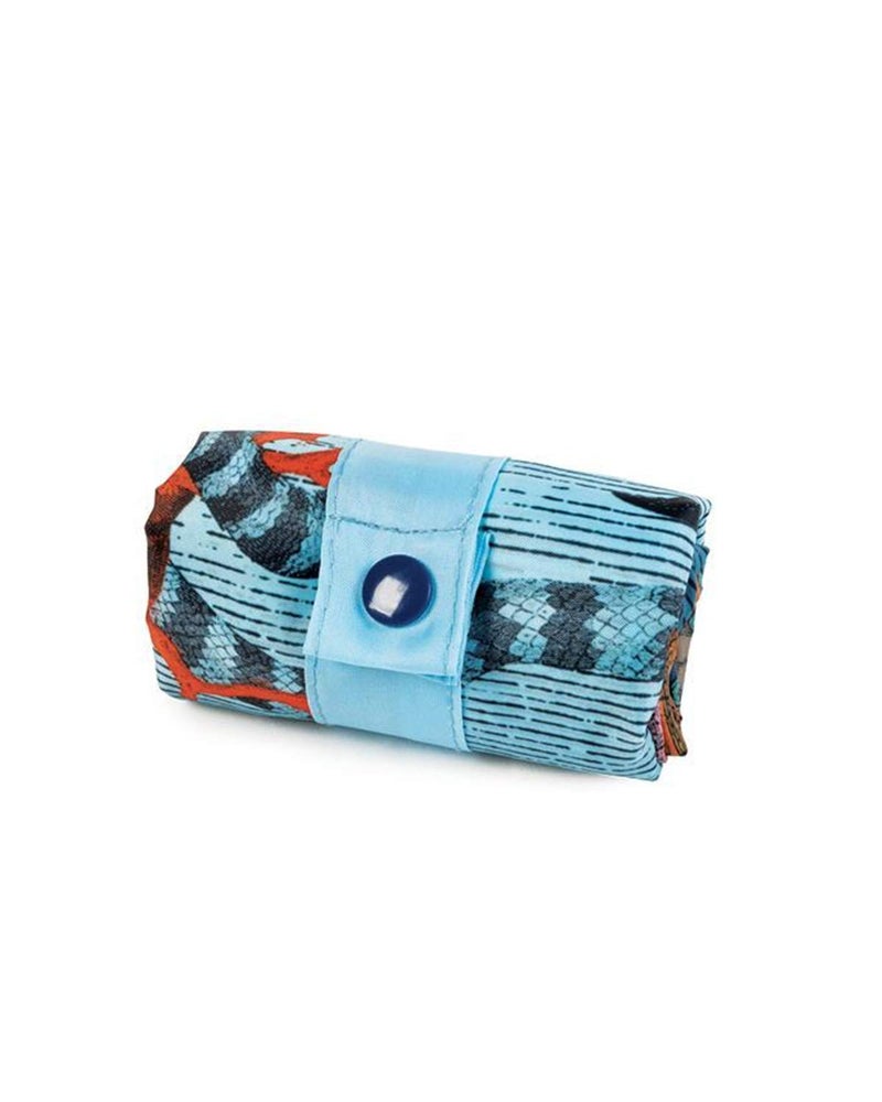 LOQI Artist Kristjana S Williams Interiors Great Barrier Reef Reusable Shopping Bag - Image 3