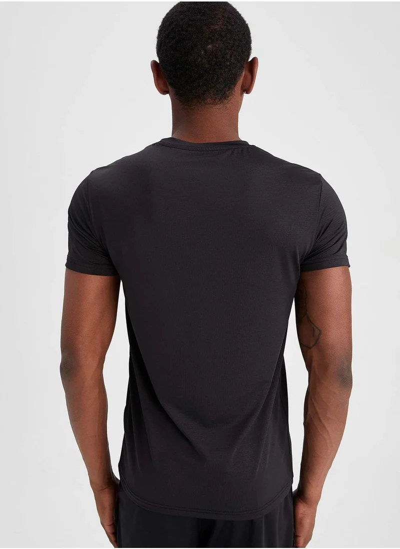 DeFacto Man Slim Fit Knitted T-Shirt