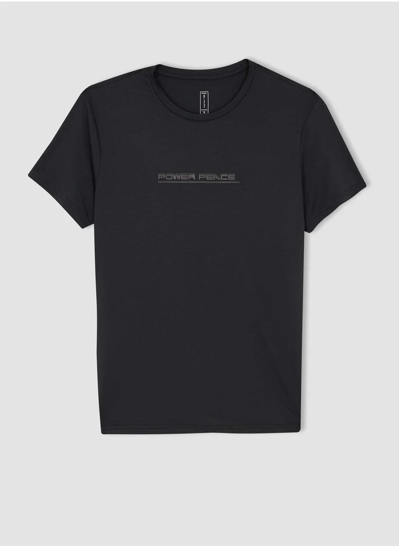 DeFacto Man Slim Fit Knitted T-Shirt