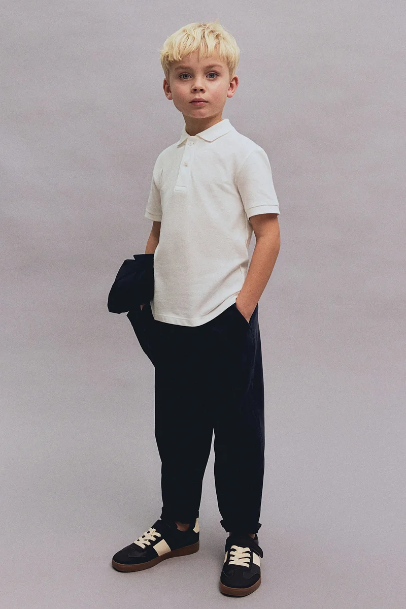 H&M Cotton piqué polo shirt