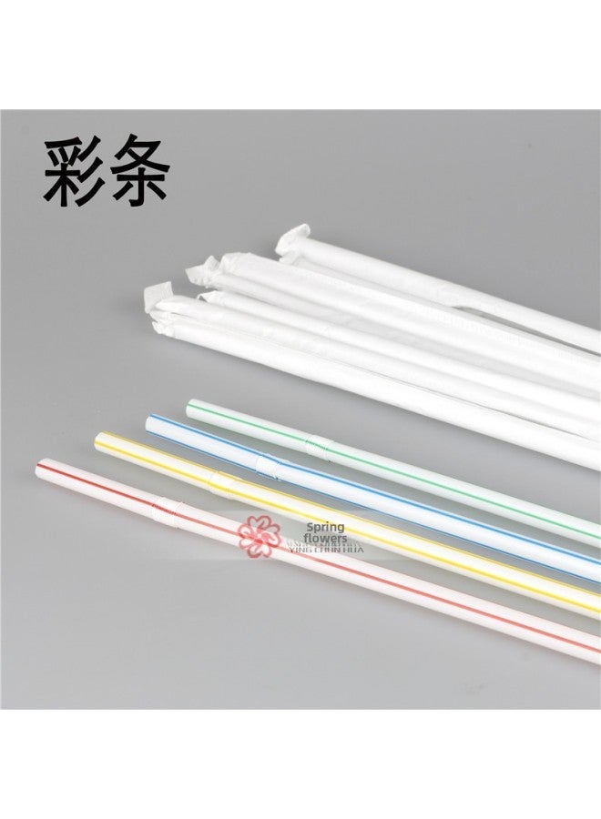 Double Child Straw Independent Packaging Straw Maternal Confinement Straw Disposable Plastic Beverage Straw Wholesale-Color:Two Transparent Children-Specifications:Thick: 6mm Long: 210mm Foot 50 Pcs/bag