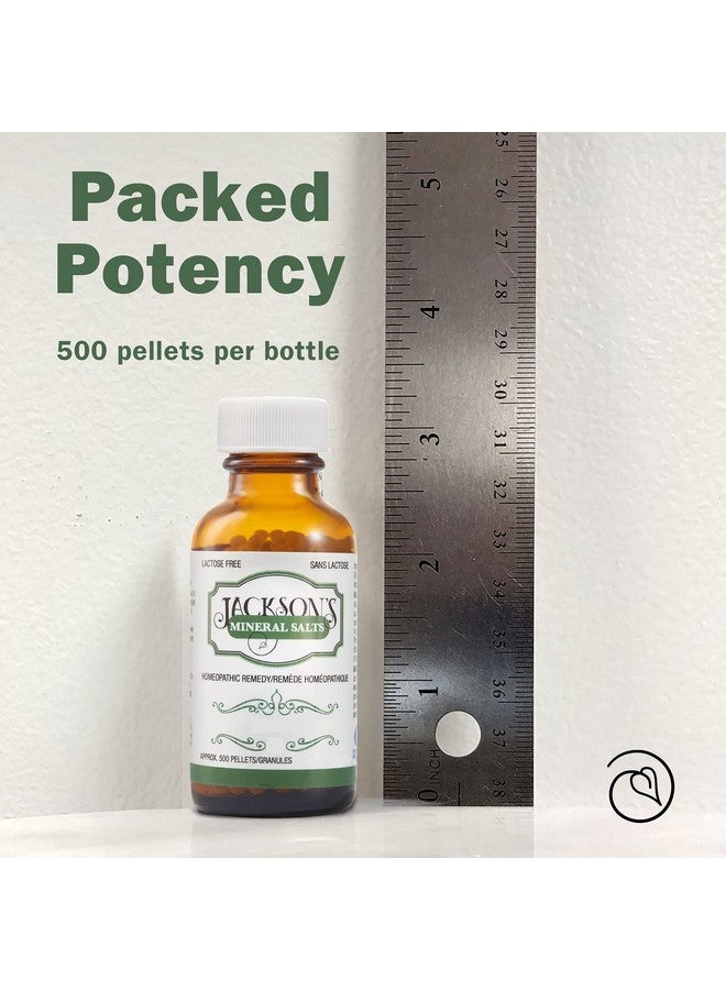 Jackson's Jackson’s Cell Salt #8 Mag phos 6X (500 Pellet Bottle) - Certified Vegan, Lactose-Free Magnesia phosphorica 6X - Image 5