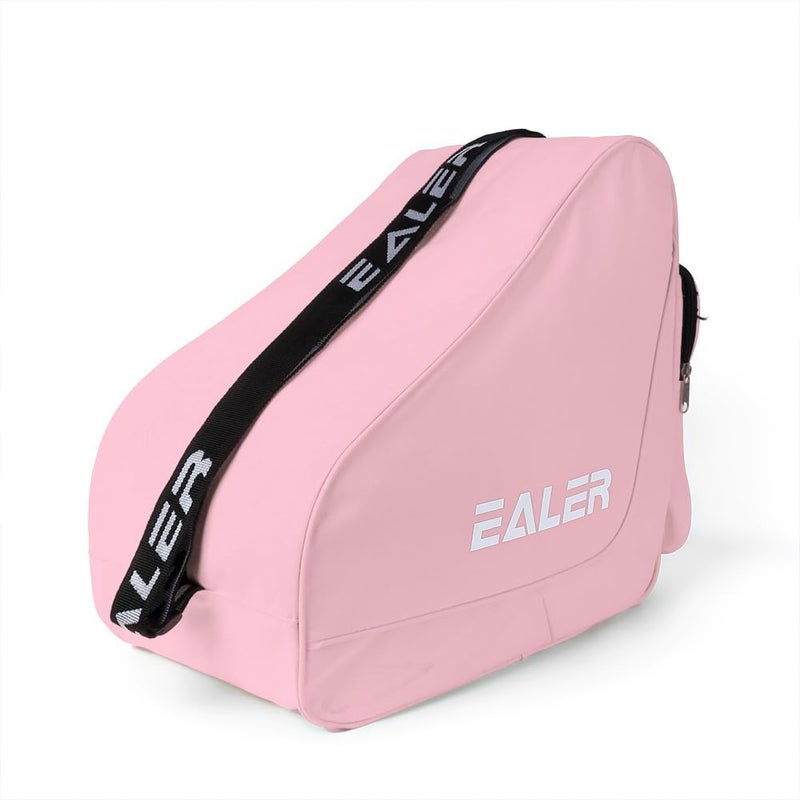EALER Heavy-Duty Ice Hockey Skate Carry Bag with Adjustable Shoulder Strap - Pink - Image 1