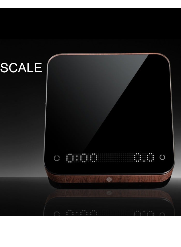 zeroHero Portable Coffee Scale, zeroHero Digital Touch Espresso Scale with Timer, 2kg/0.2 High Precision,Rechargable 1800mAh Battery/Tempered Glass Mirror Kitchen/Baking/Cooking/Travel/Coffee Brewing - Image 2