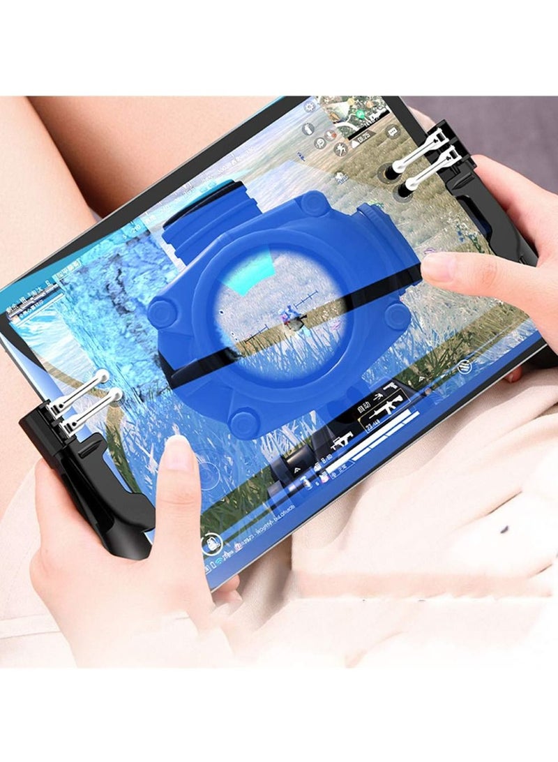 Mobile Game Controller for iPad/Tablet Semiconductor Cooling Gamepad Six Finger Aim on PUBG Fortnite Knives Out Call of Duty - Image 2