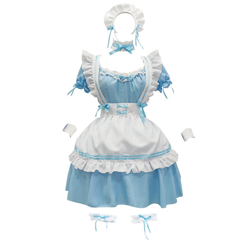 Maid clothing Japanese cos cute student women's clothing boss dress Lolita maid suit secondary yuan clothing - Image 1