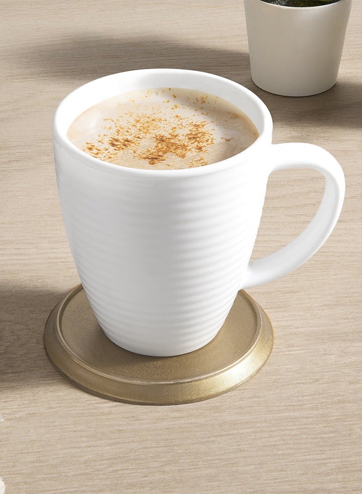 British Chef Orbit 6 Piece Plain White  Tea & Coffee Mug Set 240ML |  Microwave & Dishwasher Safe | Freeze Resistant - Image 4