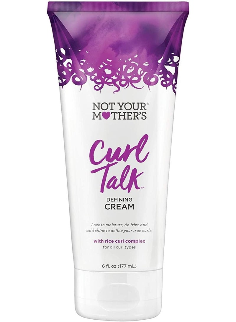 Not Your Mother's Not Your Mothers Curl Talk Defining Cream 6 Ounce (177ml) - Image 1