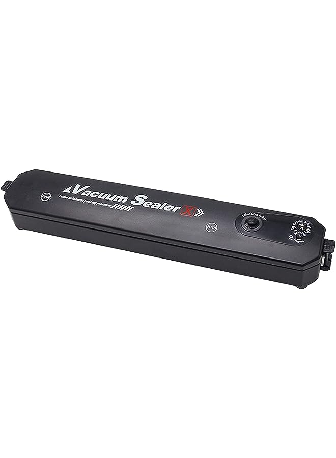 vesus Food Vacuum Sealer Machine,Vacuum Packing Machine,Heat Sealer,Black Food Vacuum Sealing Machine, Equipped With 10 Sealed Bags For Food Preservation. - Image 1