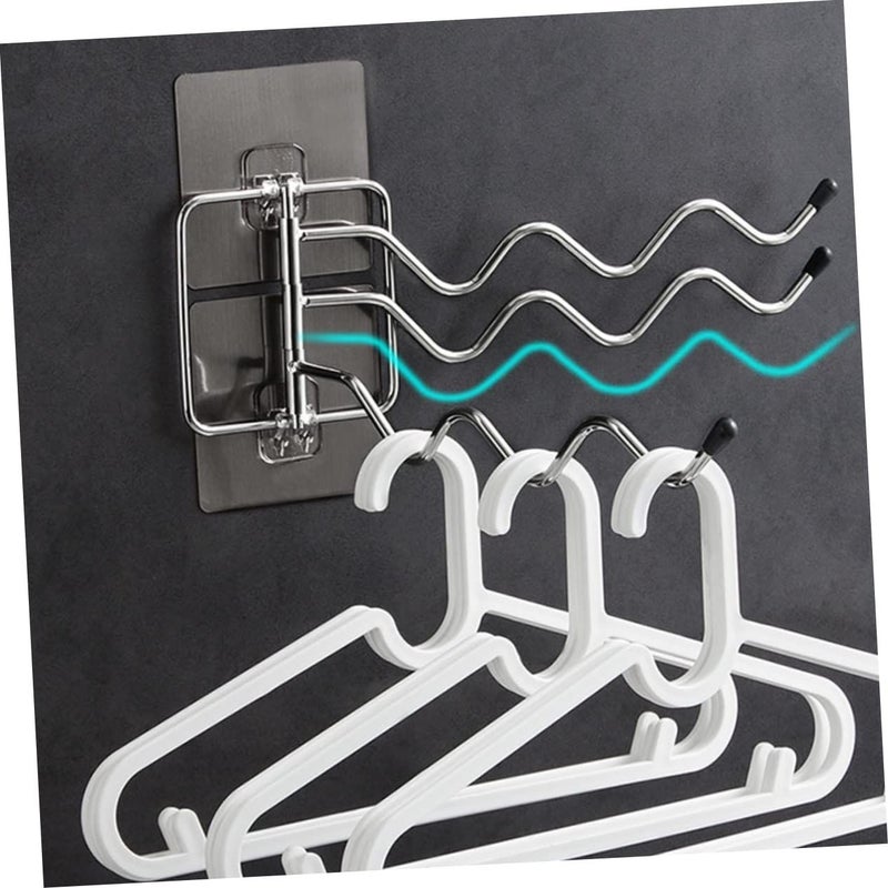 Rotatable Iron Towel Holder Multi Bar Rack for Bathroom Easy to Install and Clean - Image 5