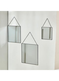 Home Box Wall Mirrors With Chain Set Of 3  - Image 1