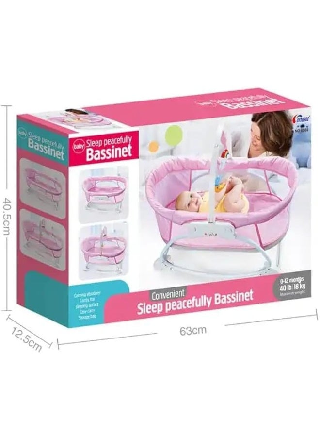 Generic - Deluxe Musical Multi Function Baby Bed with Vibrating Net Electric Musical Bed - Image 1