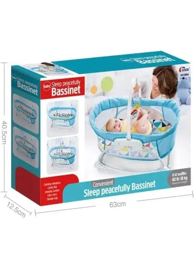 Generic - Deluxe Musical Multi Function Baby Bed with Vibrating Net Electric Musical Bed - Image 1