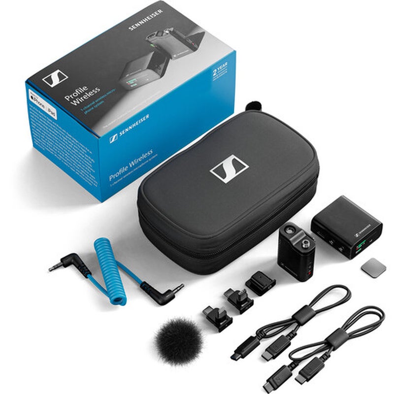 Sennheiser Profile Wireless 1-Channel All-in-one Clip-on & Handheld Microphone System - Image 2