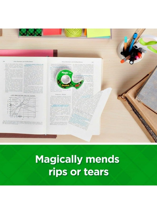 Scotch  Magic Tape, Invisible, Home Office Supplies And Back To School Supplies For College And Classrooms, 1 Roll - Image 4