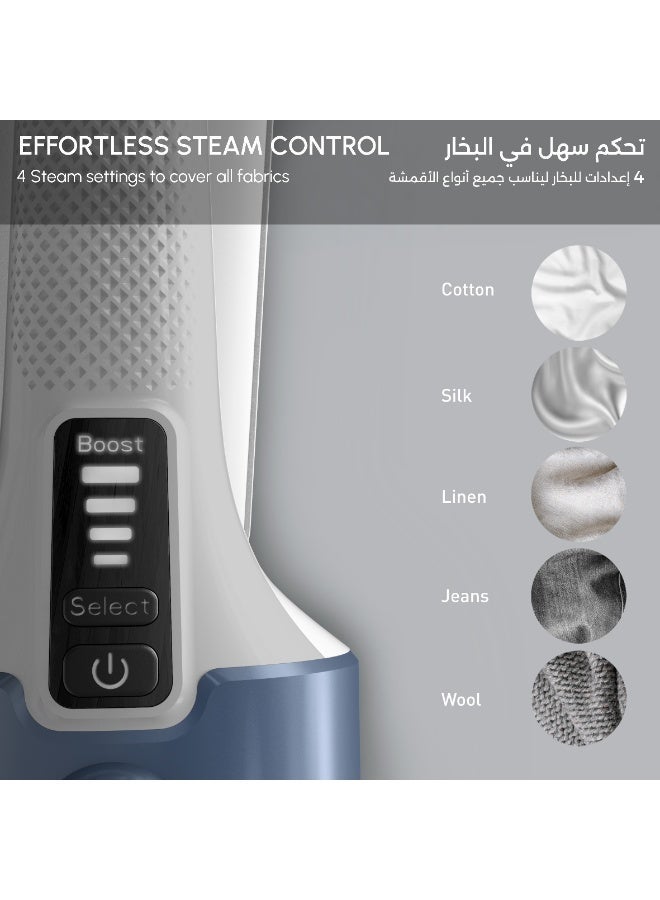 تيفال Tefal Pure Force 1800W, Steam Output 35g/min, Steam Boost 90g/min 180 ml 1800 W DT8722E0 multicolor - Image 3