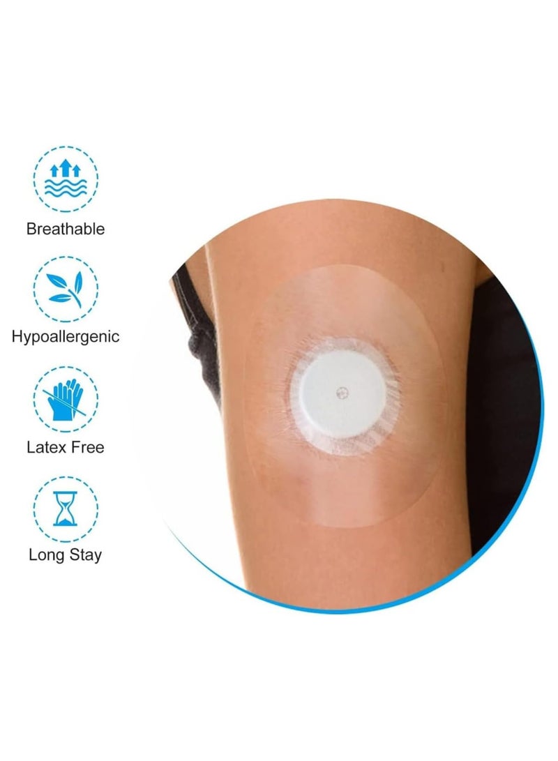 Hihonor Freestyle Sensor Covers, 20 Pack Adhesive Patches, 1/2/3 Without Hole Sensor Covers, Clear Protection Stickers Usd For Swimming/Take Bath/Running/Sport/Fitness  - Image 2