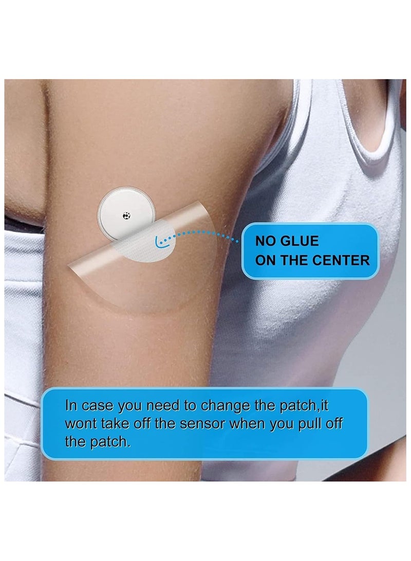 Hihonor Freestyle Sensor Covers, 20 Pack Adhesive Patches, 1/2/3 Without Hole Sensor Covers, Clear Protection Stickers Usd For Swimming/Take Bath/Running/Sport/Fitness  - Image 3