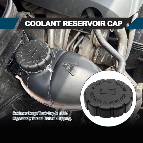 RBOKO Car Radiator Coolant Reservoir tank Cap Replacement Compatible with Chrysler Mercedes-Benz W140 W203 W204 w205 W208 W209 W210 W211 W212 w213 W215 W219, Replace# 2105010615 A2105010615 - Image 3