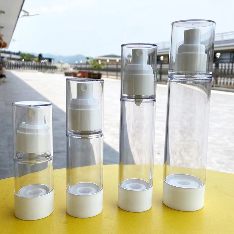 Travel Vacuum Bottling Spray Water Emulsion Bottling Empty Bottles Cosmetics Alcohol Disinfection Small Spray Bottle Pressing - Image 1