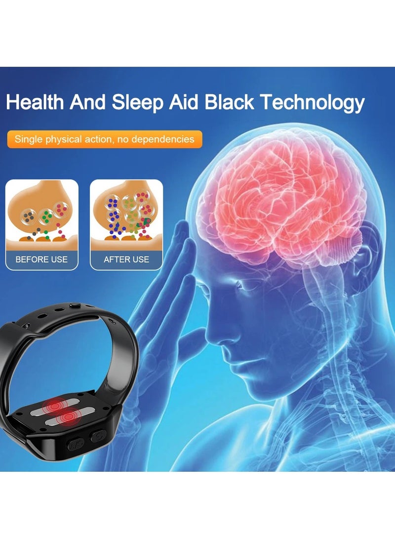 AROAQ Intelligent Sleep Aid Watch Microcurrent Pulse Sleeping Aid Device Anti-anxiety Insomnia Hypnosis Device Better Sleep - Image 5