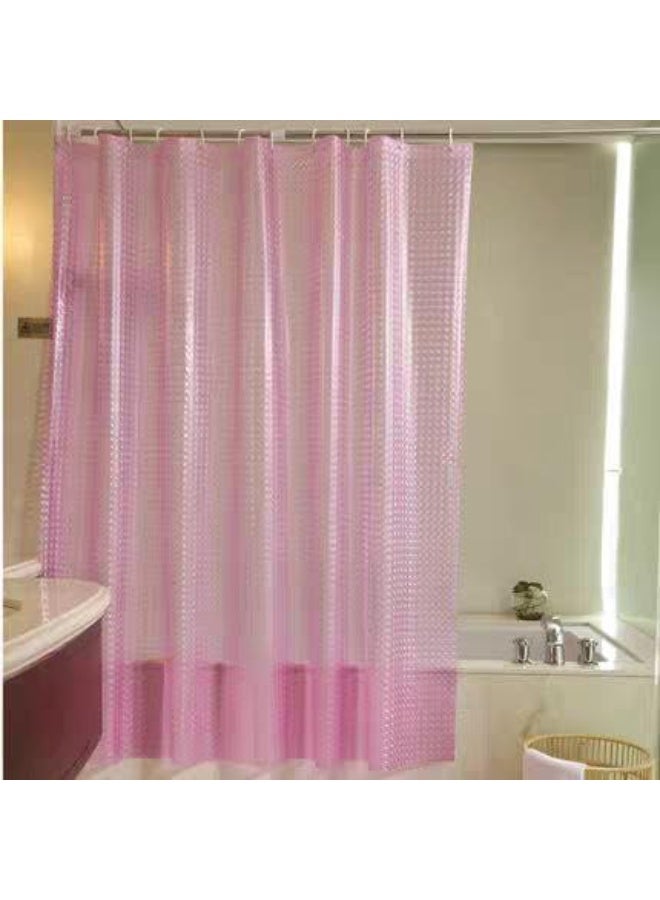 Modern Waterproof Bathtub Curtain - A Practical and Stylish Decorative Touch for Your Bathroom 180*180 cm B - Image 2