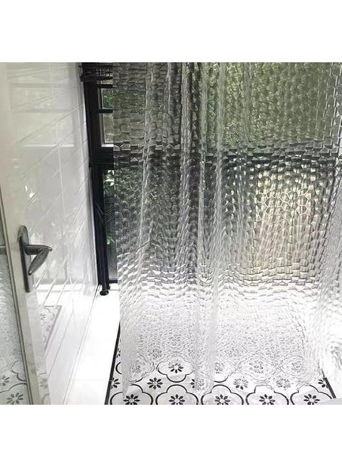 ستارة بانيو عصرية مقاومة للماء – لمسة ديكور عملية وأنيقة لحمامك 180*180 سم B