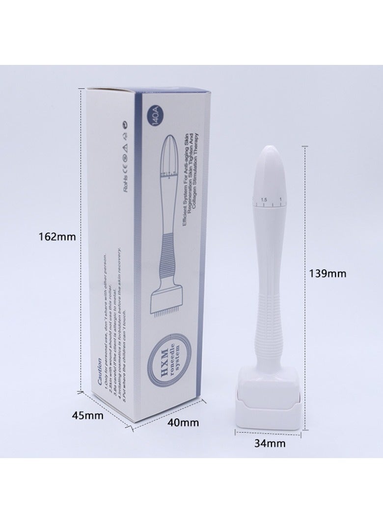 إسكدنيا 6 في 1 Microneedle Roller Professional Derma Stamp Microneedle العناية بالبشرة تساقط الشعر أداة علاج الإبرة الدقيقة DRS 140A - Image 2