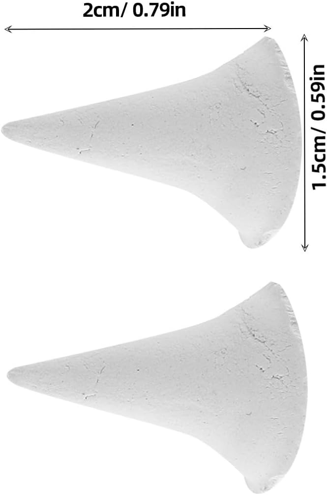 HOODANCOS 10pcs Kiln Support Pins Ceramic Refractory Alumina Cone Firing Tools for Pottery and Clay Sculpting Even Heat Distribution for Ceramic Kiln Accessories - Image 2