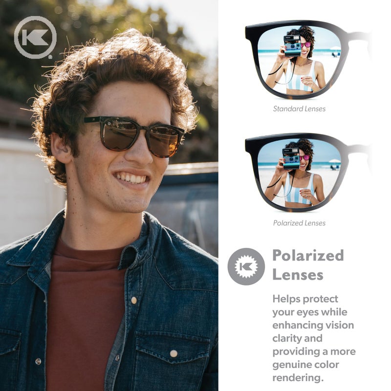 Knockaround Paso Robles Polarized Sunglasses for Men & Women - Trendy Sunglasses - UV400 Protection - Image 4