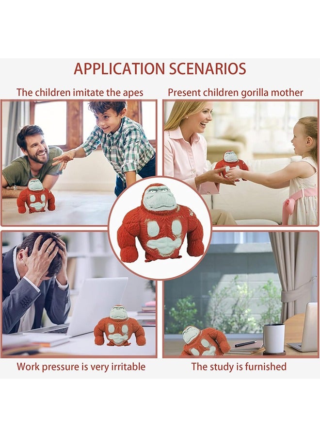 Squeeze Toys, Monkey Toy, Squishy Toy, Fun and Stress-Relieving Gorilla Toy for Kids & Adults, Perfect Sensory Tool for Anxiety, ADHD, Autism, Ideal as Birthday, Party Favors - Image 5