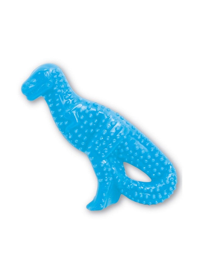 Nylabone Dental Dinosaur Puppy Chew Toy  Puppy Chew Toy For Teething  Puppy Supplies  Chicken Flavor, Small/Regular (1 Count) - Image 1